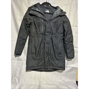 Women SP North Face Arctic Parka Down Warm Winter Jacket - Black / Blonde 550‎